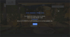 Desktop Screenshot of hotelwindrose.com